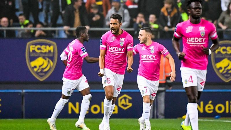 Sochaux defeat Saint-Etienne and are one point behind the leaders of Ligue 2