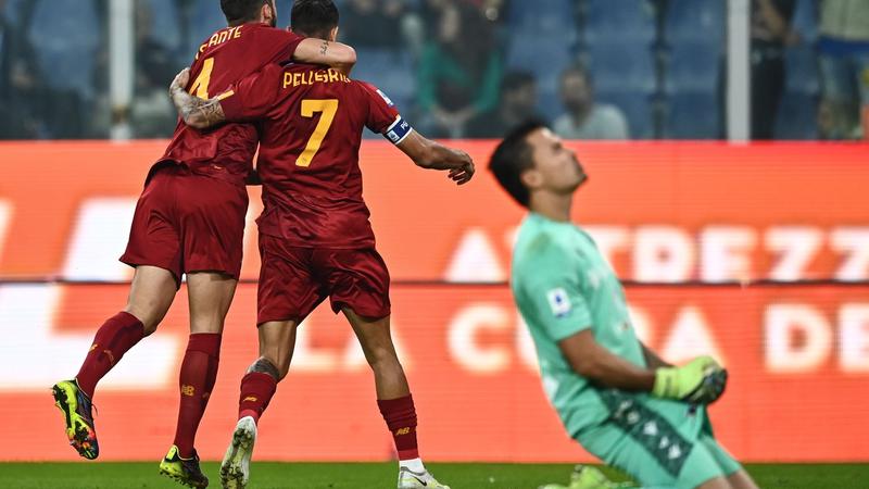 Serie A : La Roma loin d'être flamboyante, s'accroche à la tête du classement