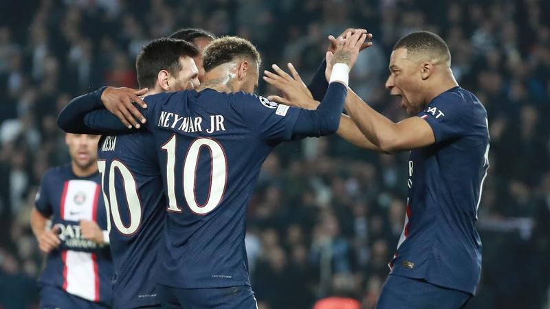 Messi, Mbappé, Neymar y PSG golean 7-2 al Maccabi y clasifican a octavos