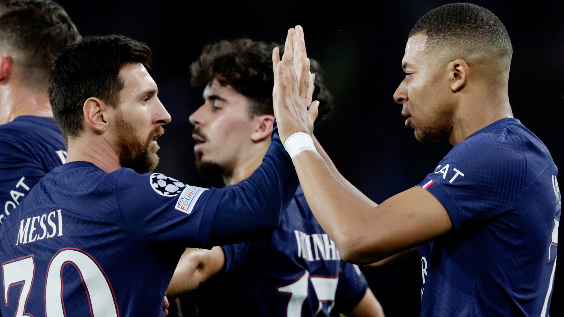 PSG's star trio shine in seven-goal demolition