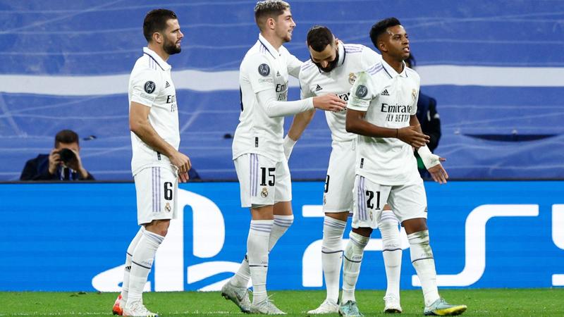 El Real Madrid golea y queda primero de grupo