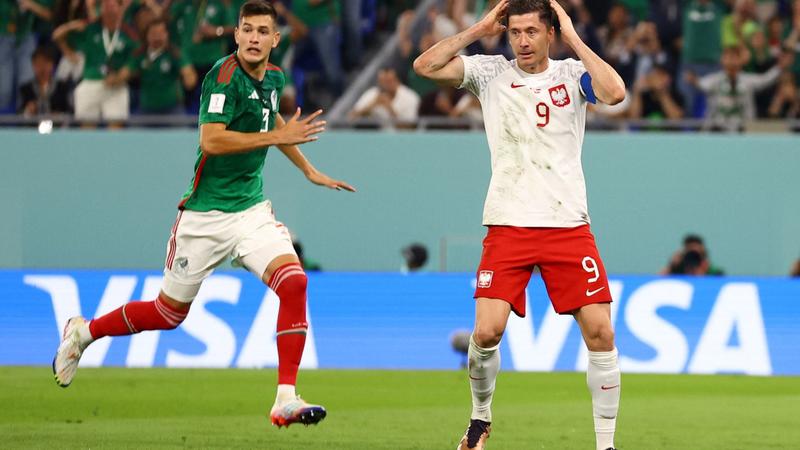 Coupe du Monde 2022 - Lewandowski malheureux, le Mexique accroché