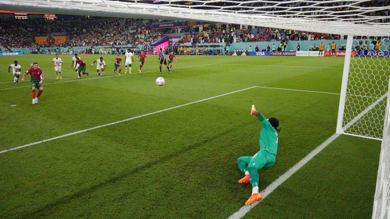 الفقرة التحكيمية لمباراة البرتغال وغانا