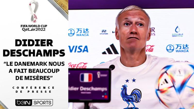 Deschamps : "Le Danemark nous a fait beaucoup de misères"