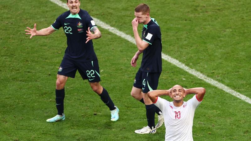 Coupe du Monde 2022 : Les espoirs s'amenuisent pour la Tunisie après avoir été surprise par l'Australie