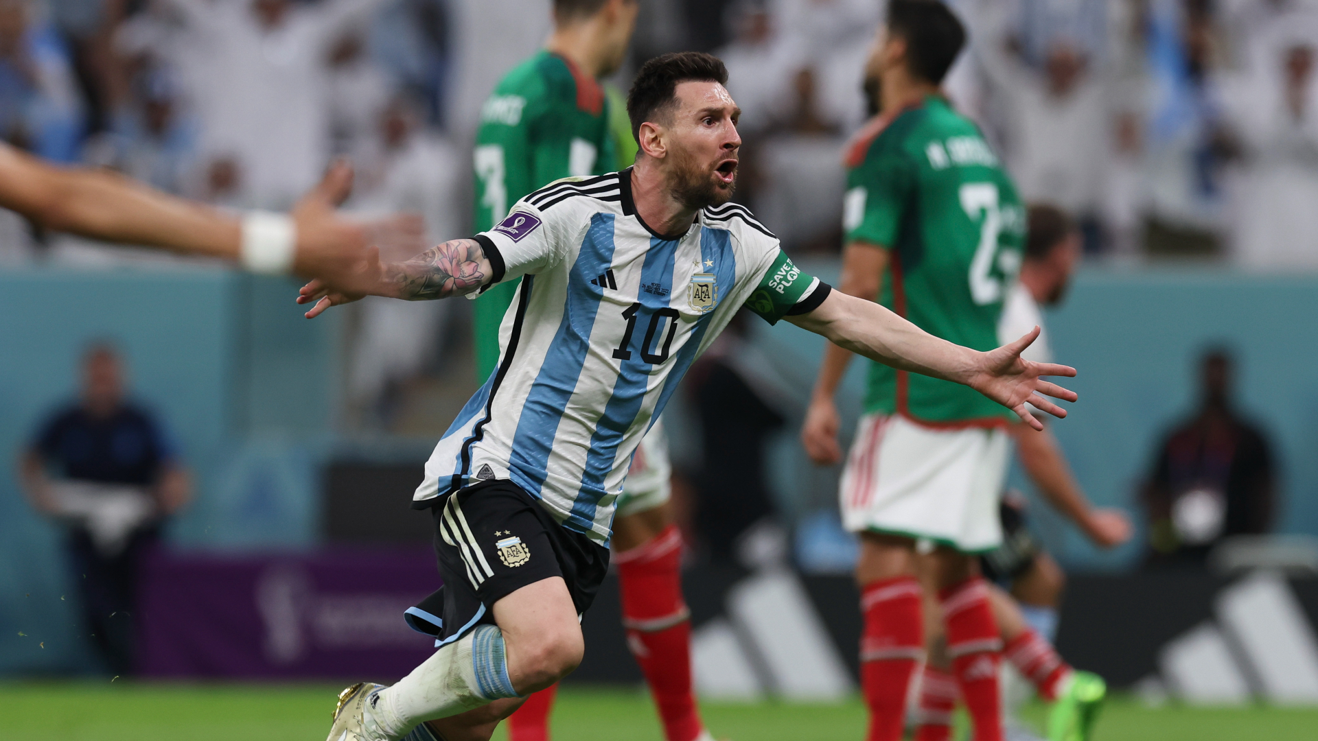Argentina 2-0 Mexico: Messi strike helps ignite La Albiceleste's World Cup campaign