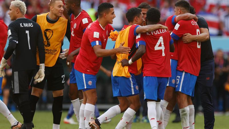 Costa Rica vence 0-1 a Japón en Qatar 2022