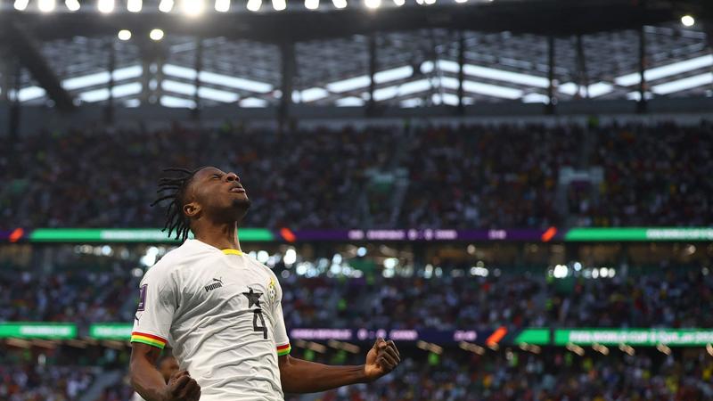 Mohammed Salisu lance le Ghana contre la Corée du Sud