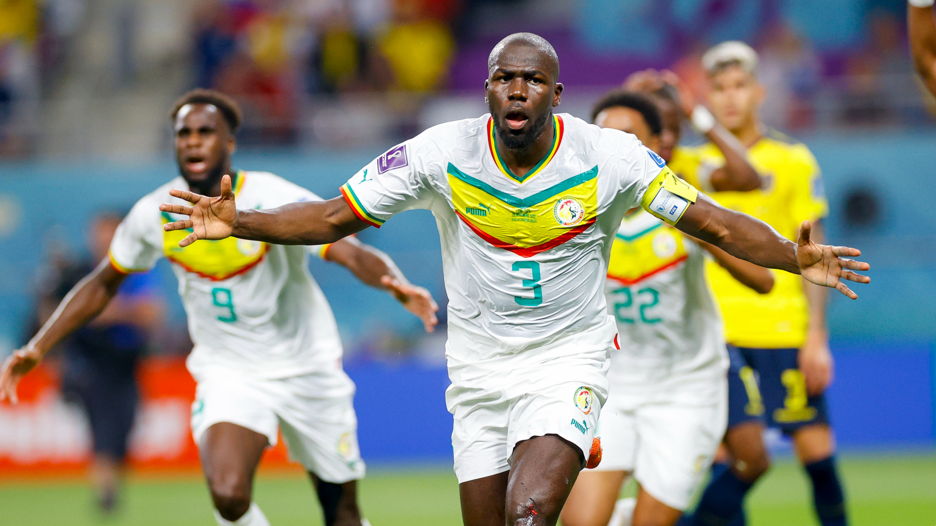 Ecuador 1-2 Senegal: Koulibaly seals Lions of Teranga's last-16 place
