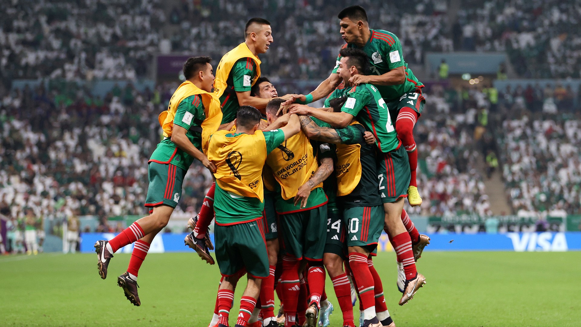 Mexico out on goal difference despite beating Saudi Arabia