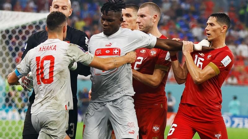 Coupe du Monde 2022 - C'était très chaud entre la Serbie et la Suisse !