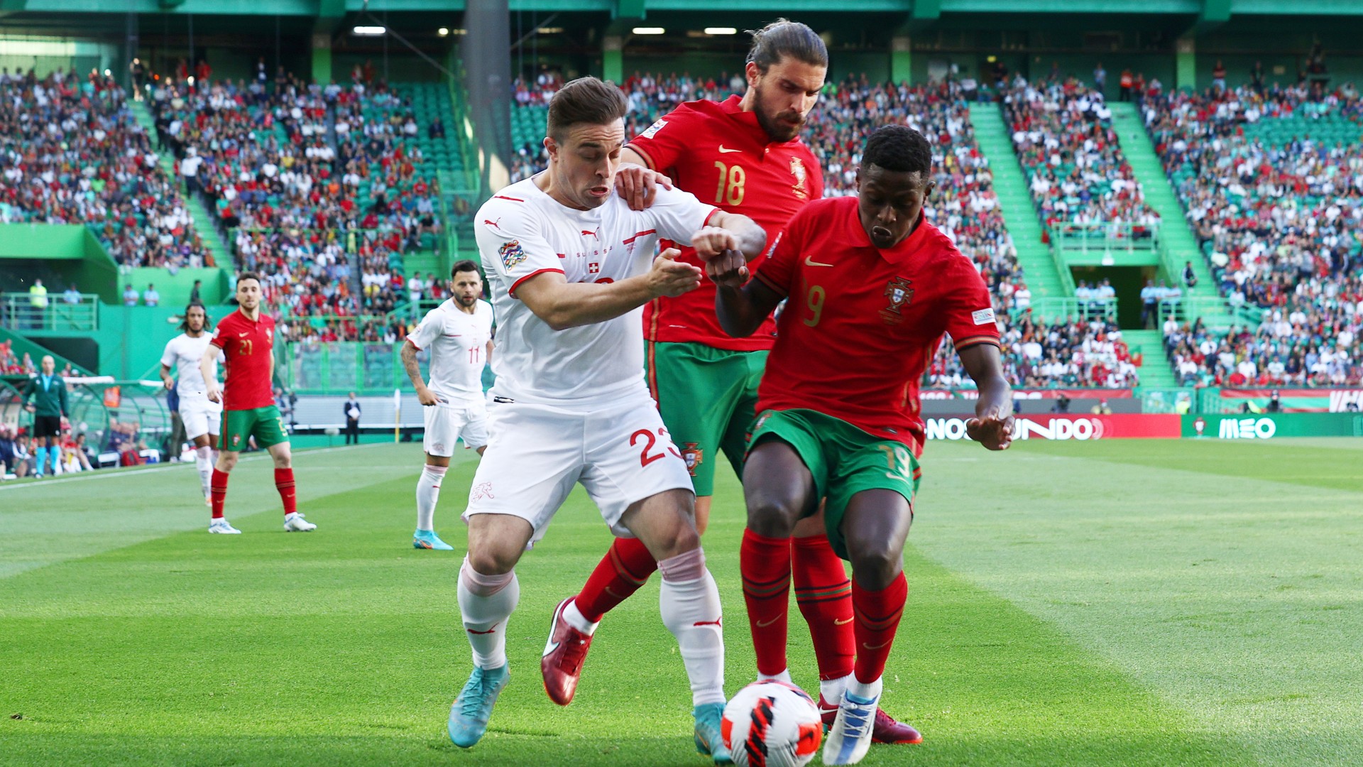 Portugal v Switzerland: Shaqiri aiming to cause 'a lot of problems'