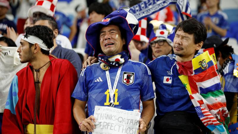Coupe du Monde 2022 - La détresse des supporters japonais après l'élimination