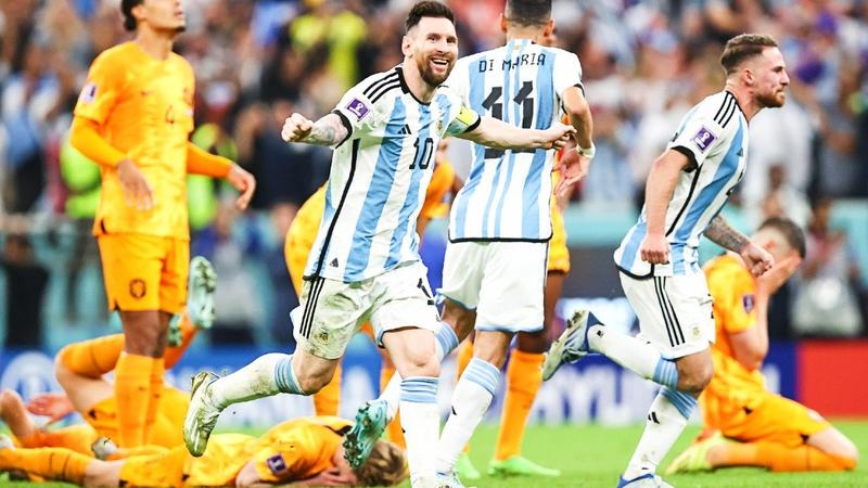Messi spot on twice as Argentina sees off Dutch challenge