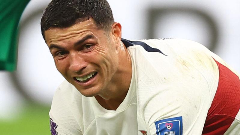 Coupe du Monde 2022 : Les larmes de Cristiano Ronaldo après l'élimination du Portugal