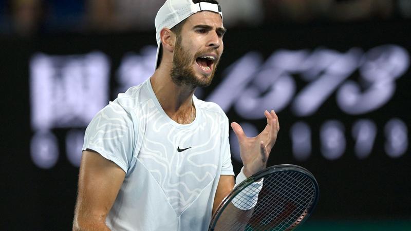 Khachanov into Australian Open semi-finals after Korda retires