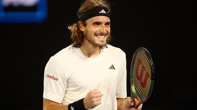 Impressive Tsitsipas to face Khachanov in Australian Open semis