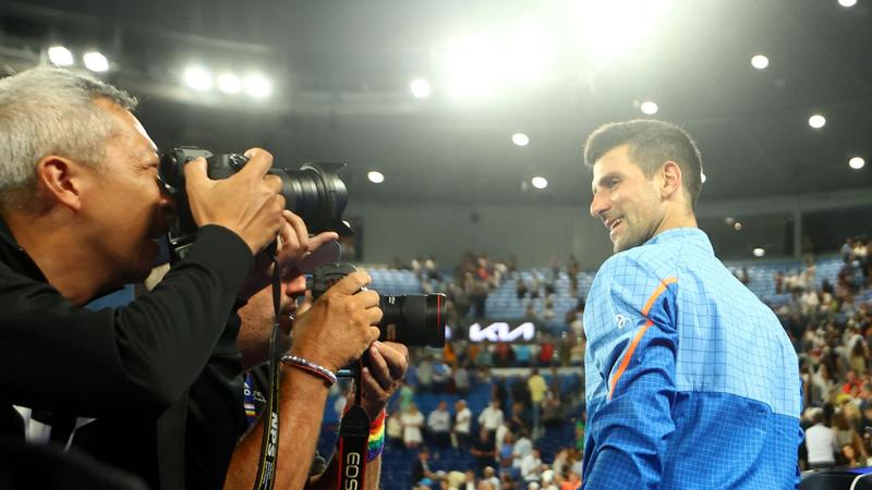 السعادة تغمر دجوكوفيتش