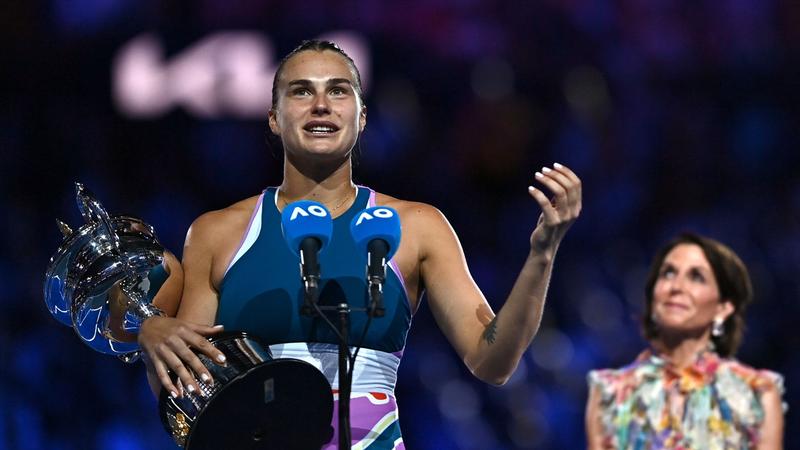ماذا قالت سابالينكا بعد إحرازها لقب بطولة أستراليا المفتوحة ؟