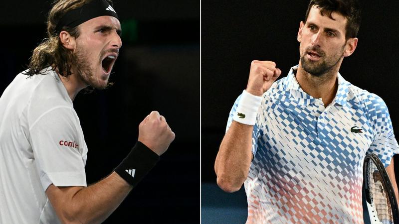 نهائي مشوق بين دجوكوفيتش وتسيتسيباس