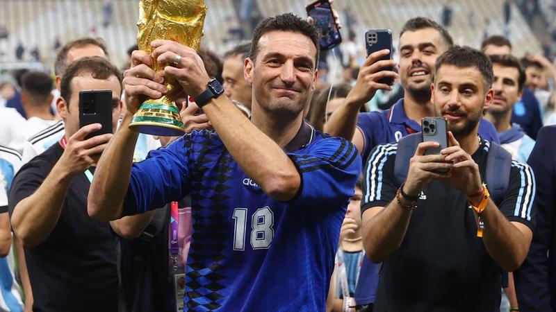 Argentina's World Cup-winning coach Scaloni to stay till 2026 - federation