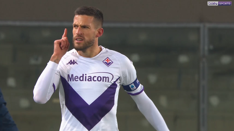 Fiorentina - Le coup franc de plus de 50 mètres de Biraghi !