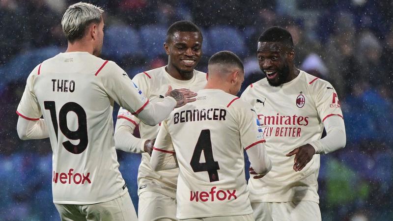 Serie A : Victoire précieuse de l'AC Milan à Cagliari !