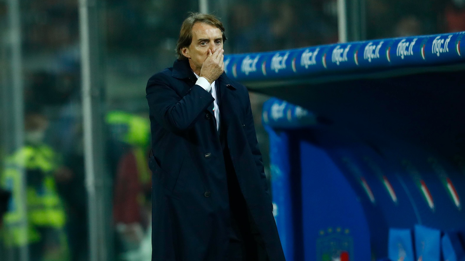 Mancini urges calm over future after Italy upset