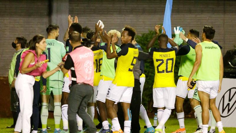 Ecuador pierde 3-1 con Paraguay pero está en Qatar