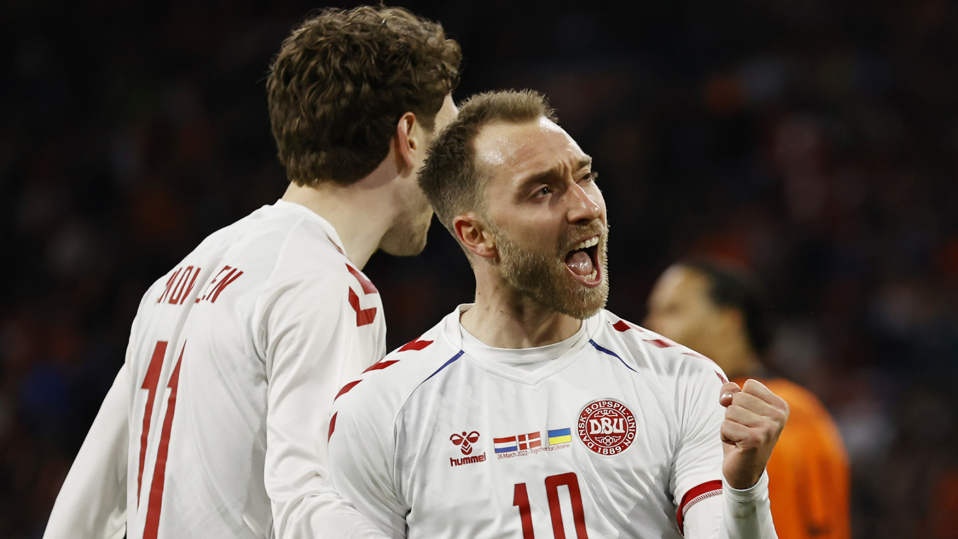 Eriksen: Netherlands goal 'just a warm-up' for emotional Copenhagen return