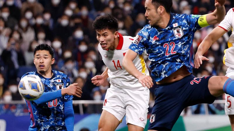 اليابان تنهي تصفيات كأس العالم FIFA قطر 2022™ بالتعادل مع فيتنام