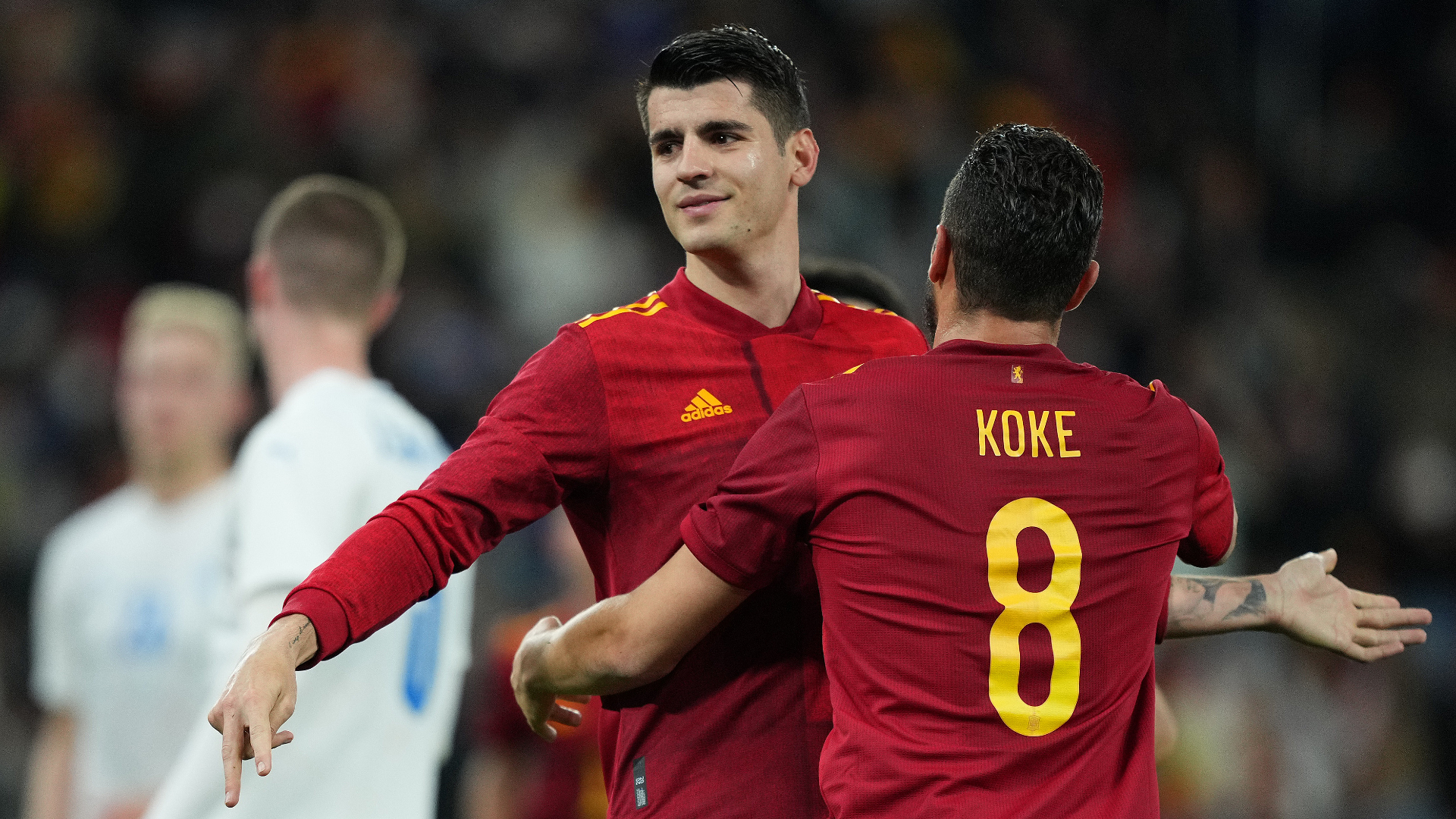 Morata double inspires Spain's rout of Iceland