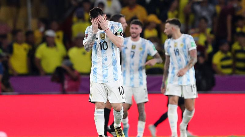 Qualifications Am. Sud : l'Argentine frustrée par la VAR face à l'Equateur !