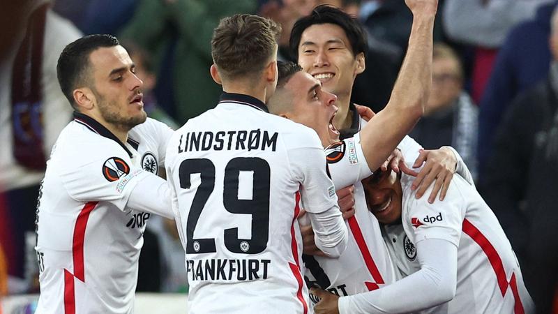 Eintracht y Leipzig, con ventaja en las semis