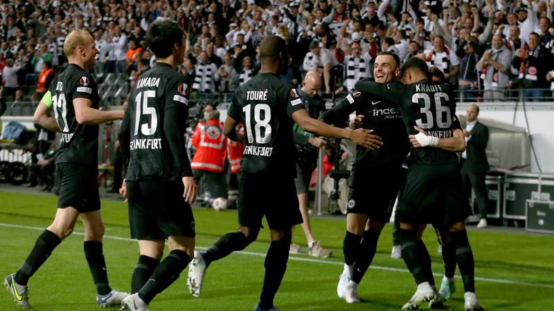 Eintracht y Rangers, finalistas de la Europa League