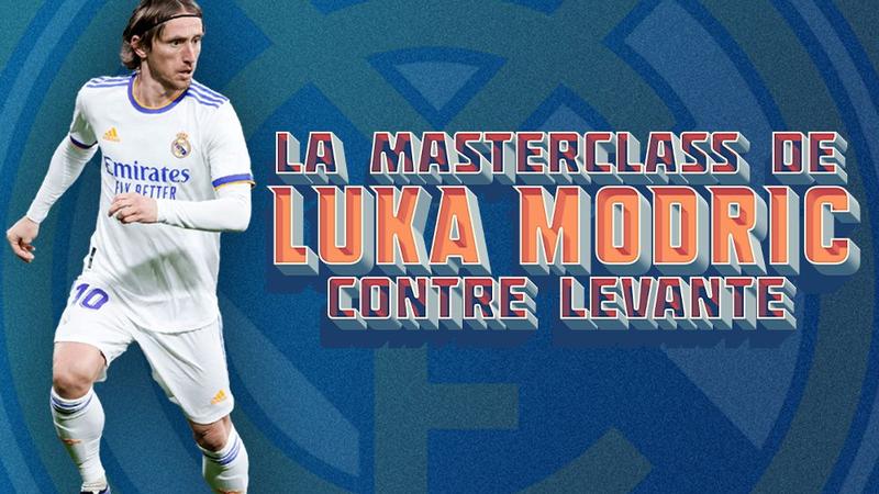 La Liga : Focus sur la Masterclass de Modric contre Levante !