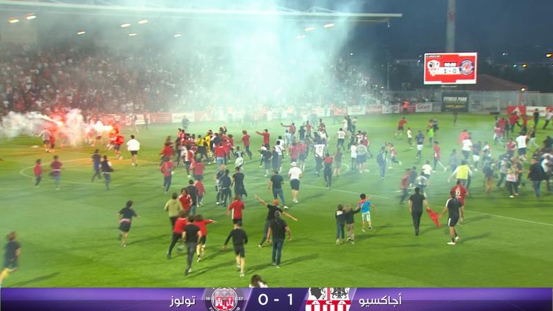 أجاكسيو يحسم مسألة صعوده إلى دوري الدرجة الأولى الفرنسي