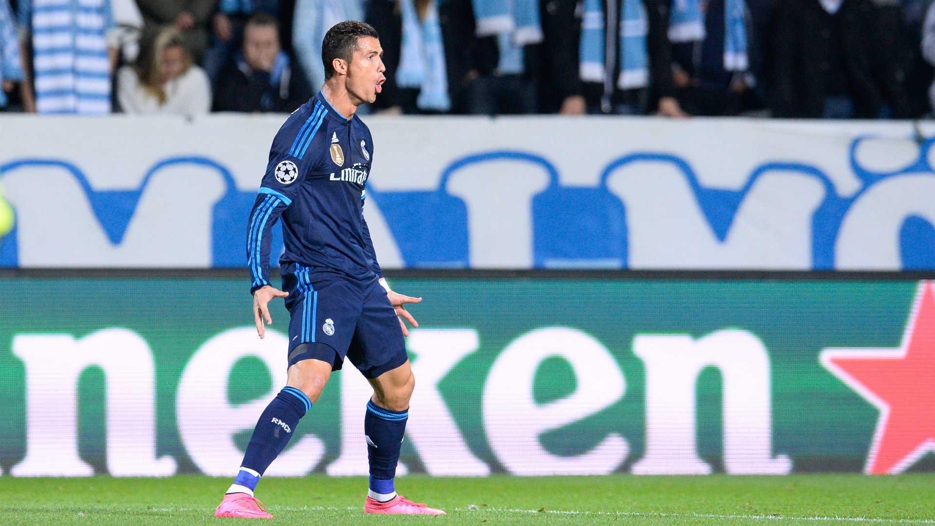 Copenhagen 0-2 Real Madrid. Ronaldo returns to break another record