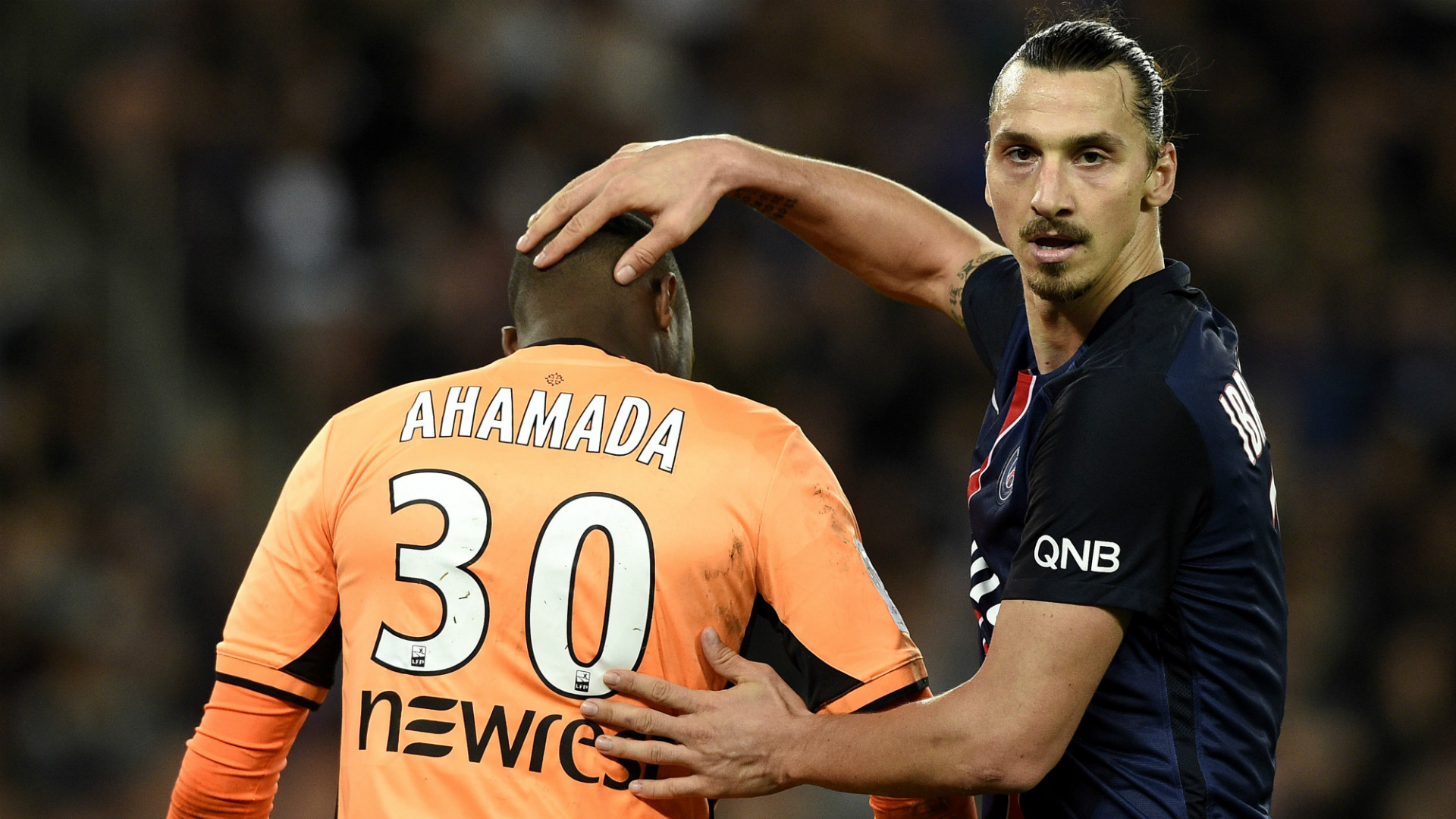 PSG's Van der Wiel fined after clash with Ibrahimovic