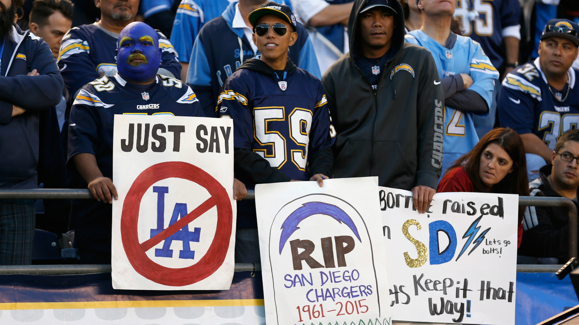 St. Louis Rams, San Diego Chargers, Oakland Raiders file for Los Angeles  relocation