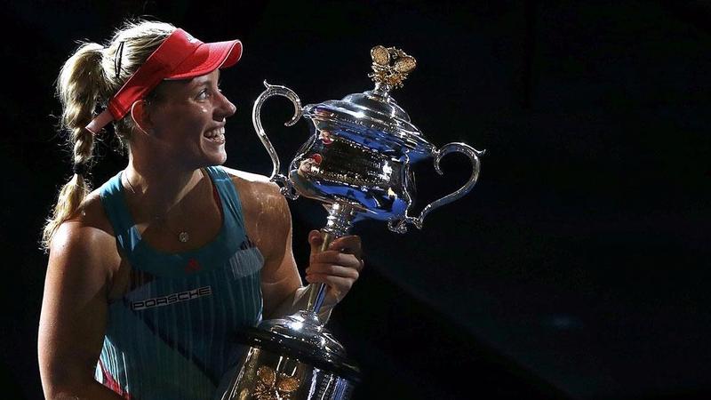 German stars delight in Kerber's Open win