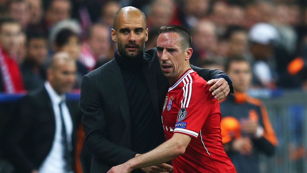 Franck Riber Pep Guardiola Still Has Love For Franck Ribery Despite Criticism | beIN ...