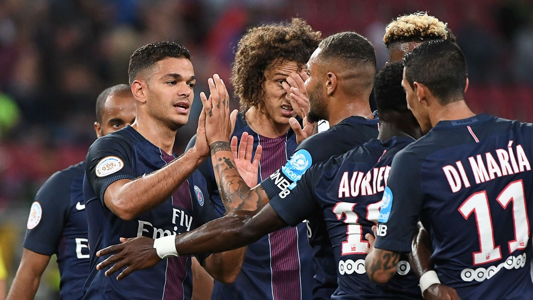 Psg Riot Photos First Trophy for Unai Emery as PSG Run Riot of Lyon in Trophée des ...