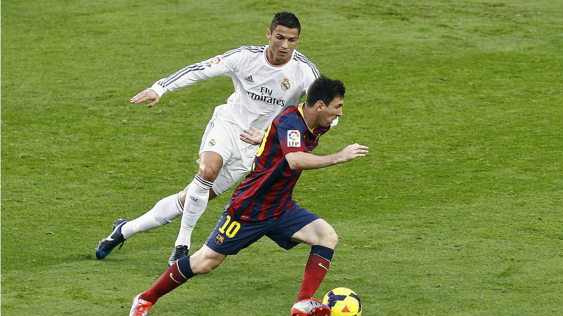 O mal que Cristiano Ronaldo faz a Messi. E vice-versa