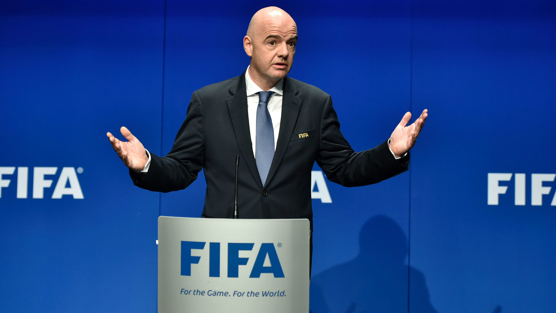 FIFA President says football must embrace the entire world during