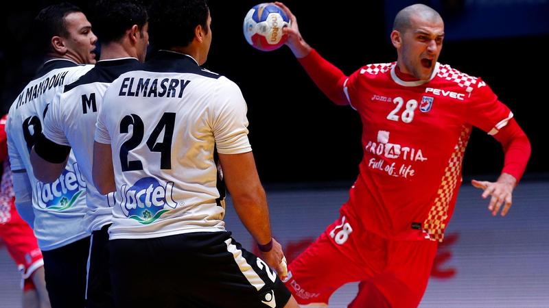 HANDBALL WC 2017 - Croatia 21 Egypt 19
