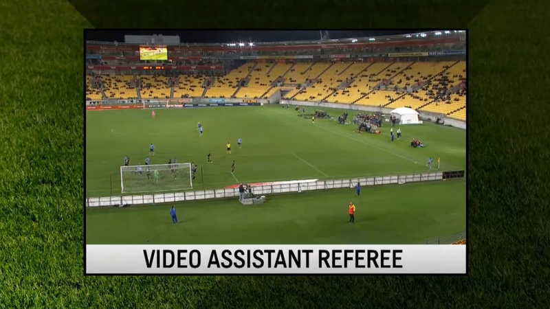 VAR technology used for first time to award penalty in A-League | beIN ...