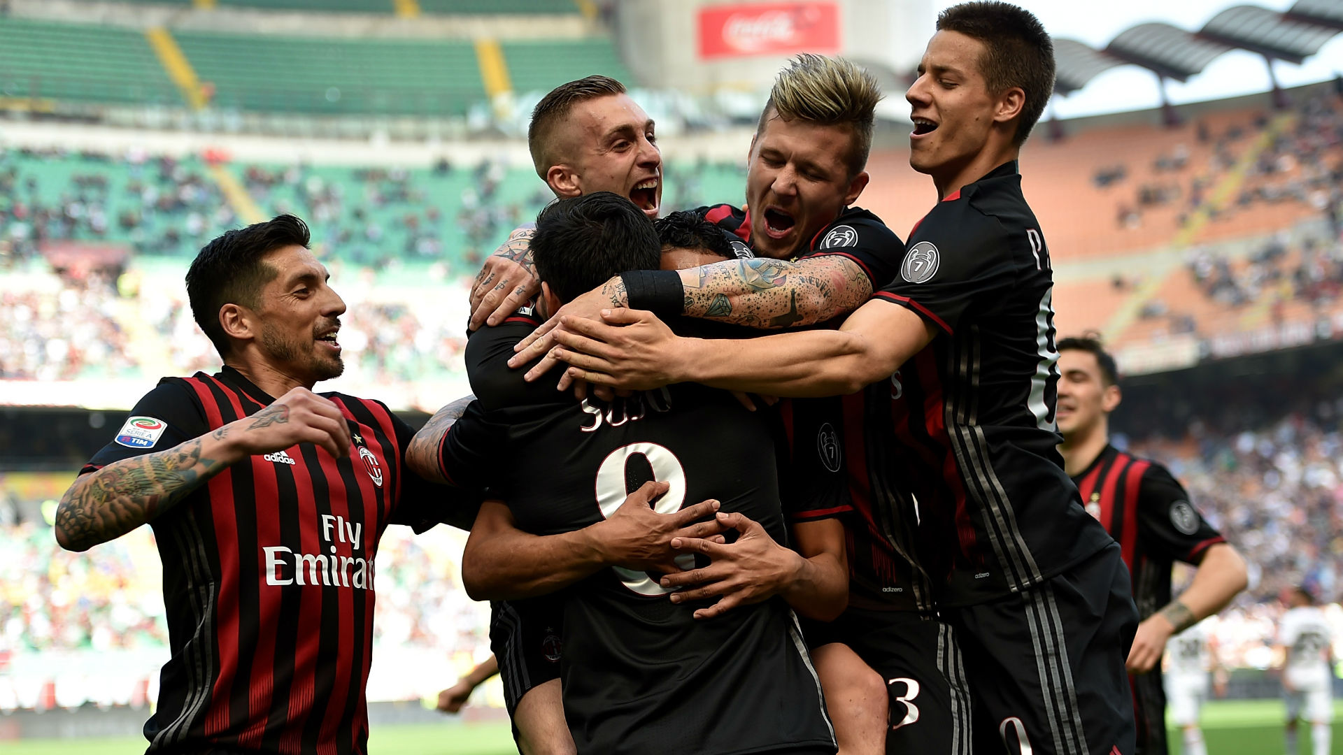 AC Milan 4 Palermo 0: First-half blitz helps Rossoneri leapfrog Inter