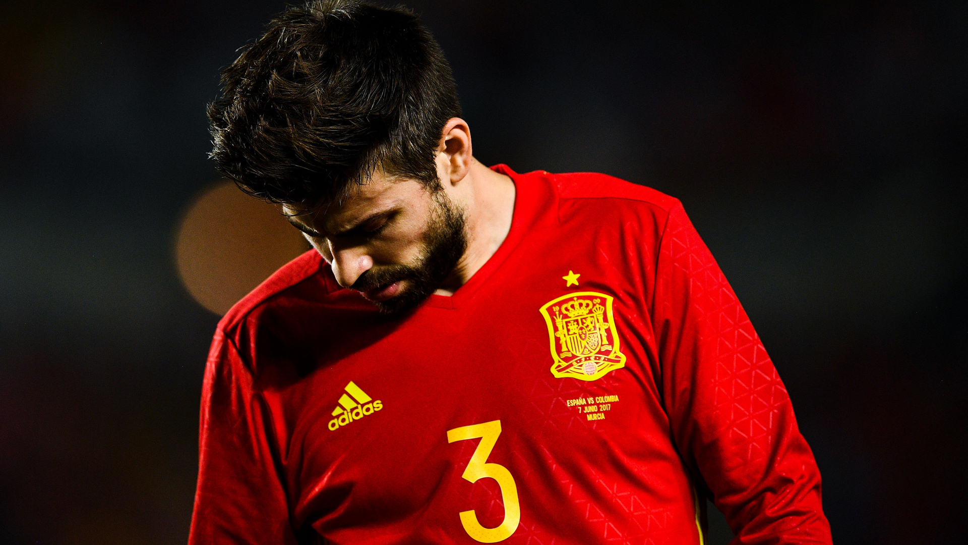 Angry Pique blames media for latest whistles
