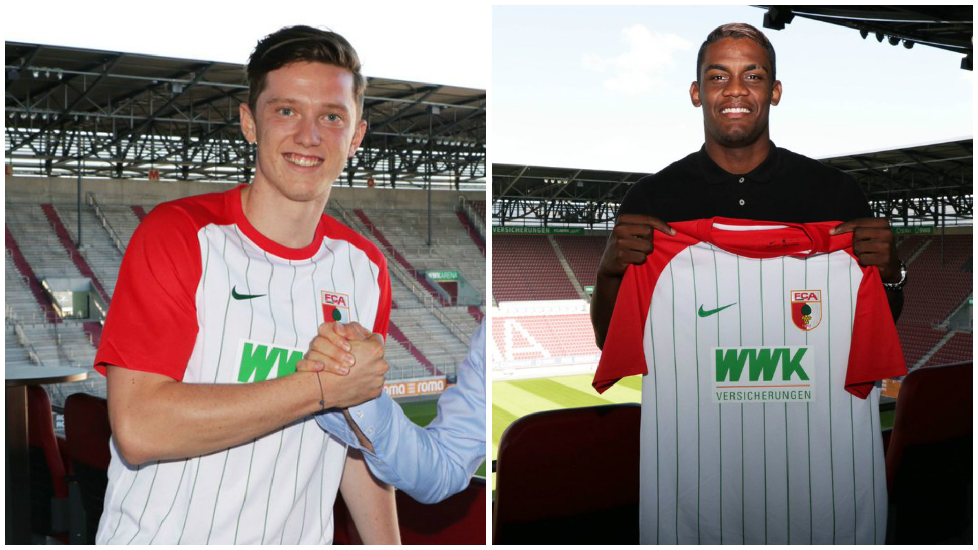 Augsburg sign Under-20 World Cup star Cordova and Gregoritsch